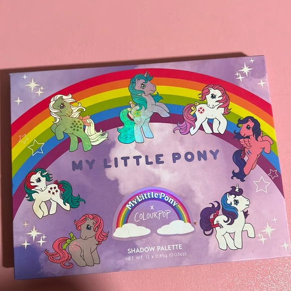 Colour pop MY LITTLE PONY swatched only eyeshadow - Picture 2 of 2